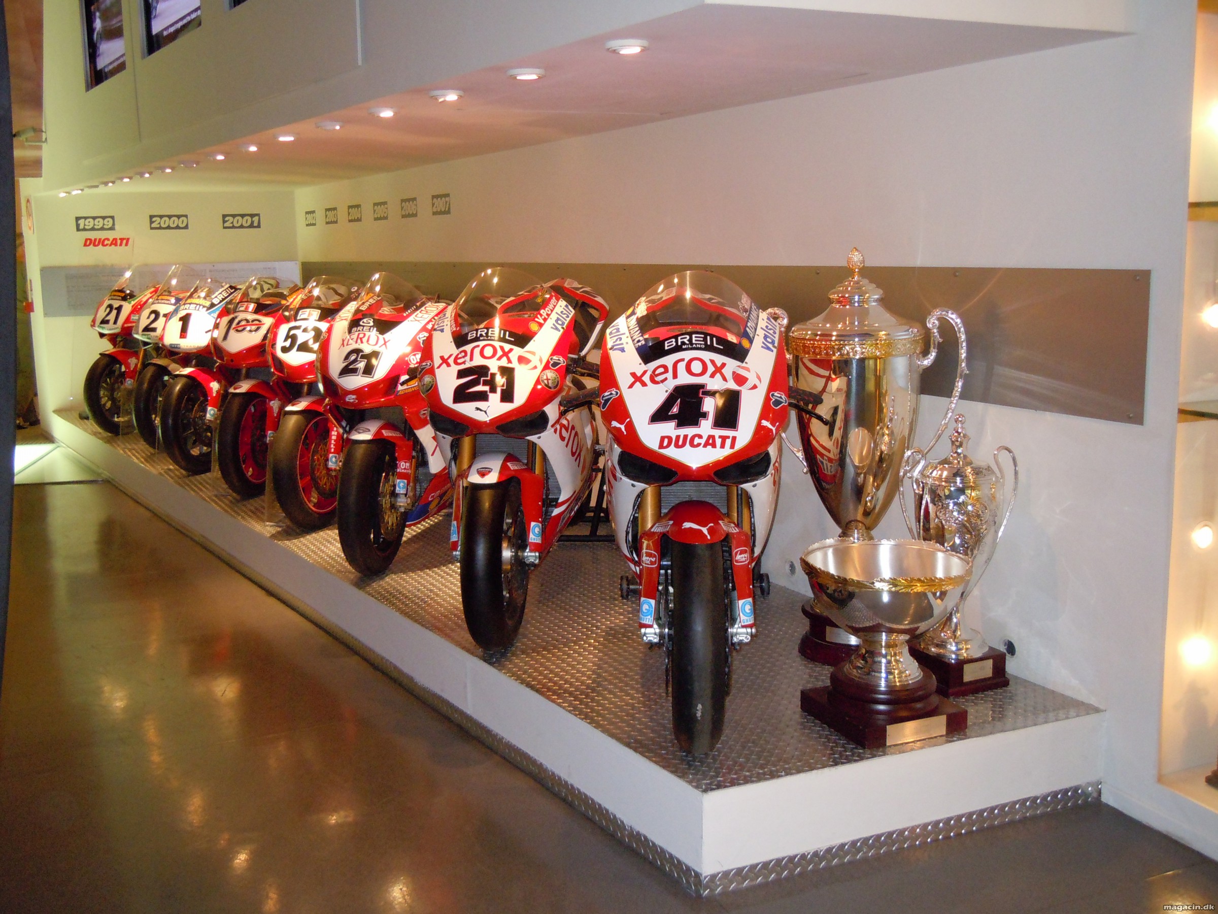 100% gratis på Ducati museum