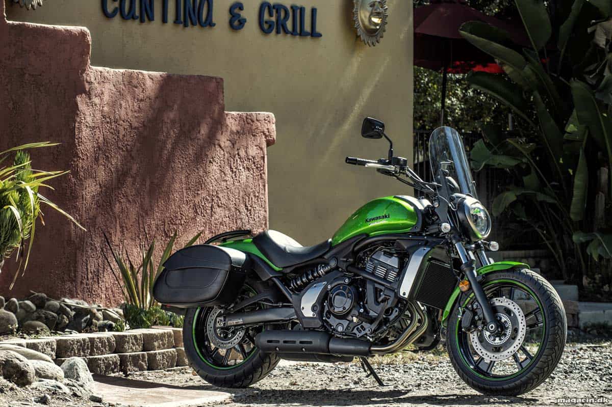 Alt den nye Kawasaki 650 cruiser - 2015