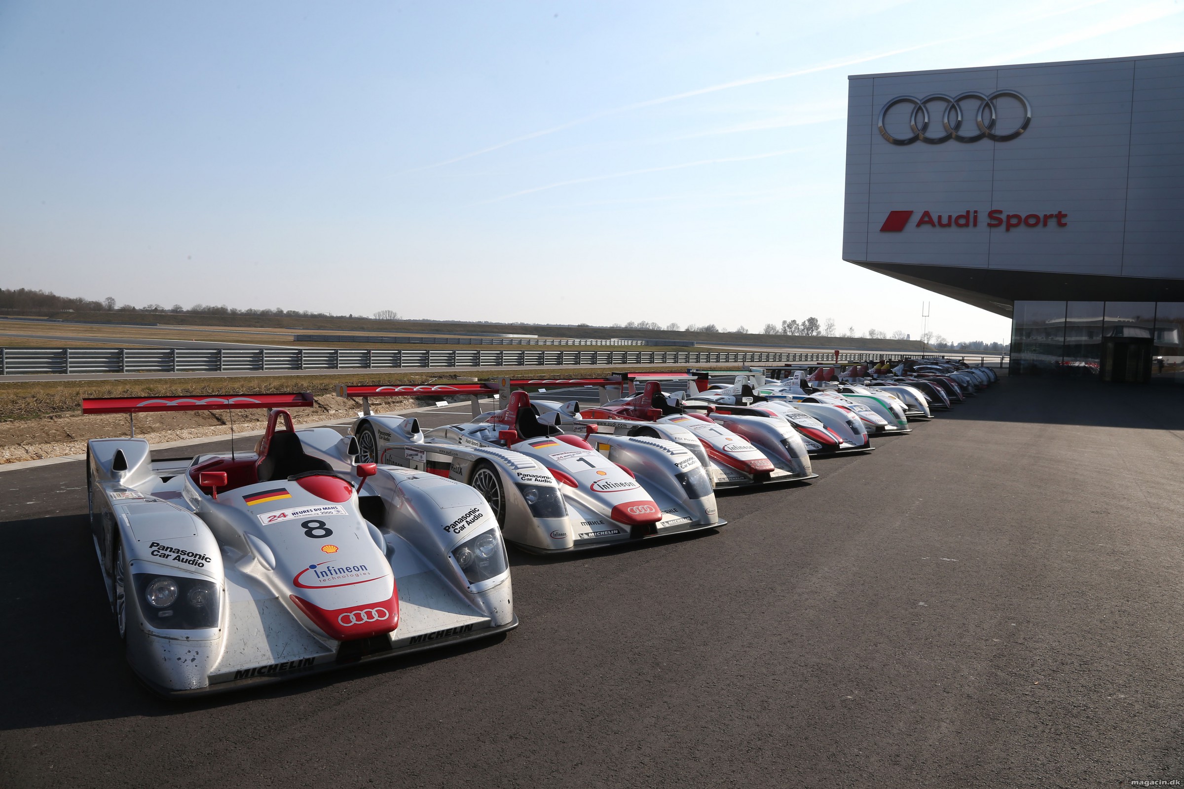 Audis 13 Le Mans vindere samlet for første gang