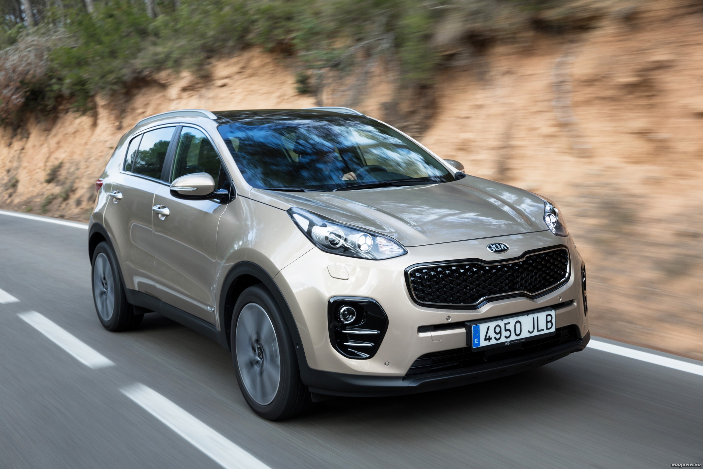 Den nye KIA Sportage lanceres i Danmark til maj