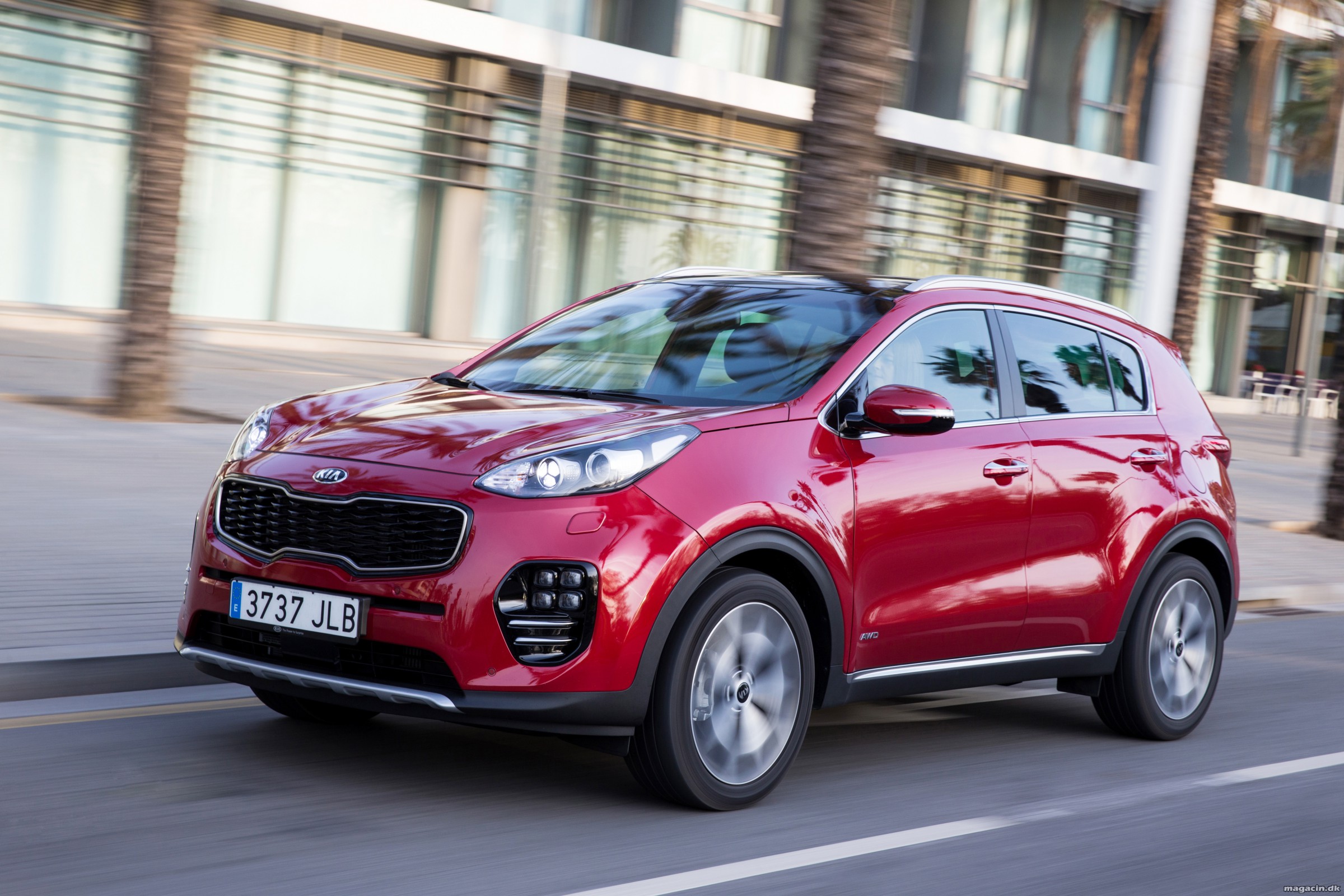 Den nye KIA Sportage lanceres i Danmark til maj