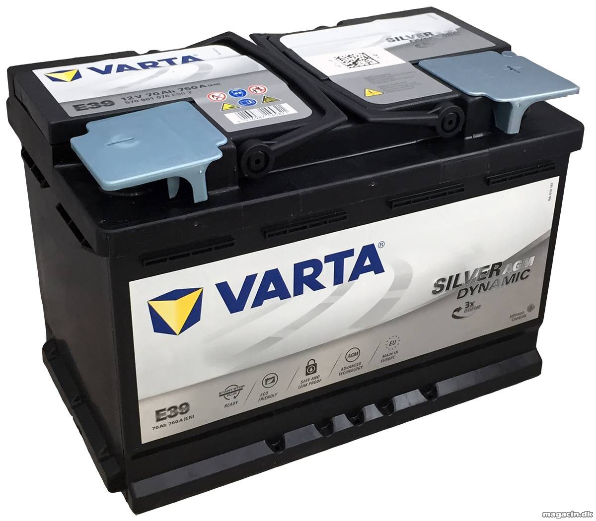 Strøm i vognen – batterier