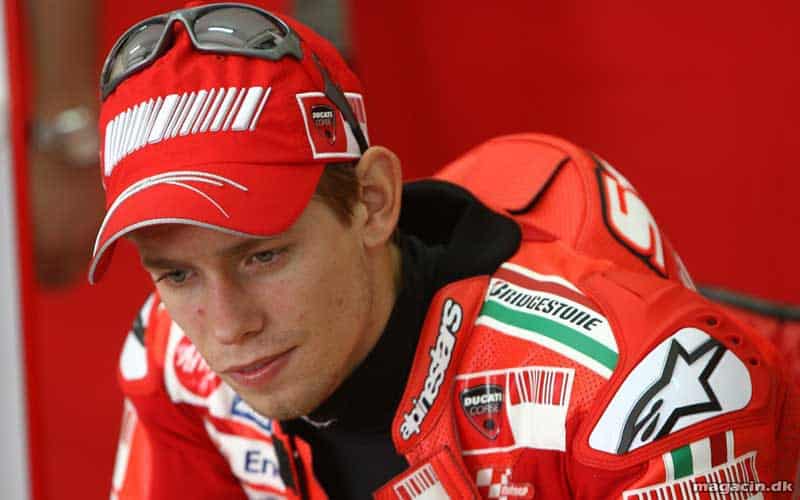 Casey Stoner tilbage på Ducati