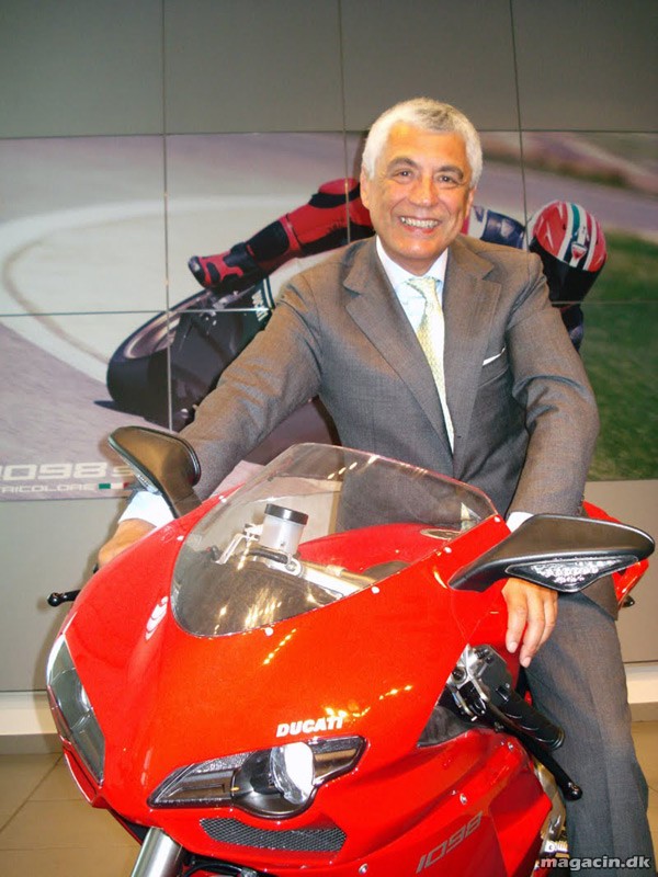 Ducatis nye boss hedder Claudio Domenicali