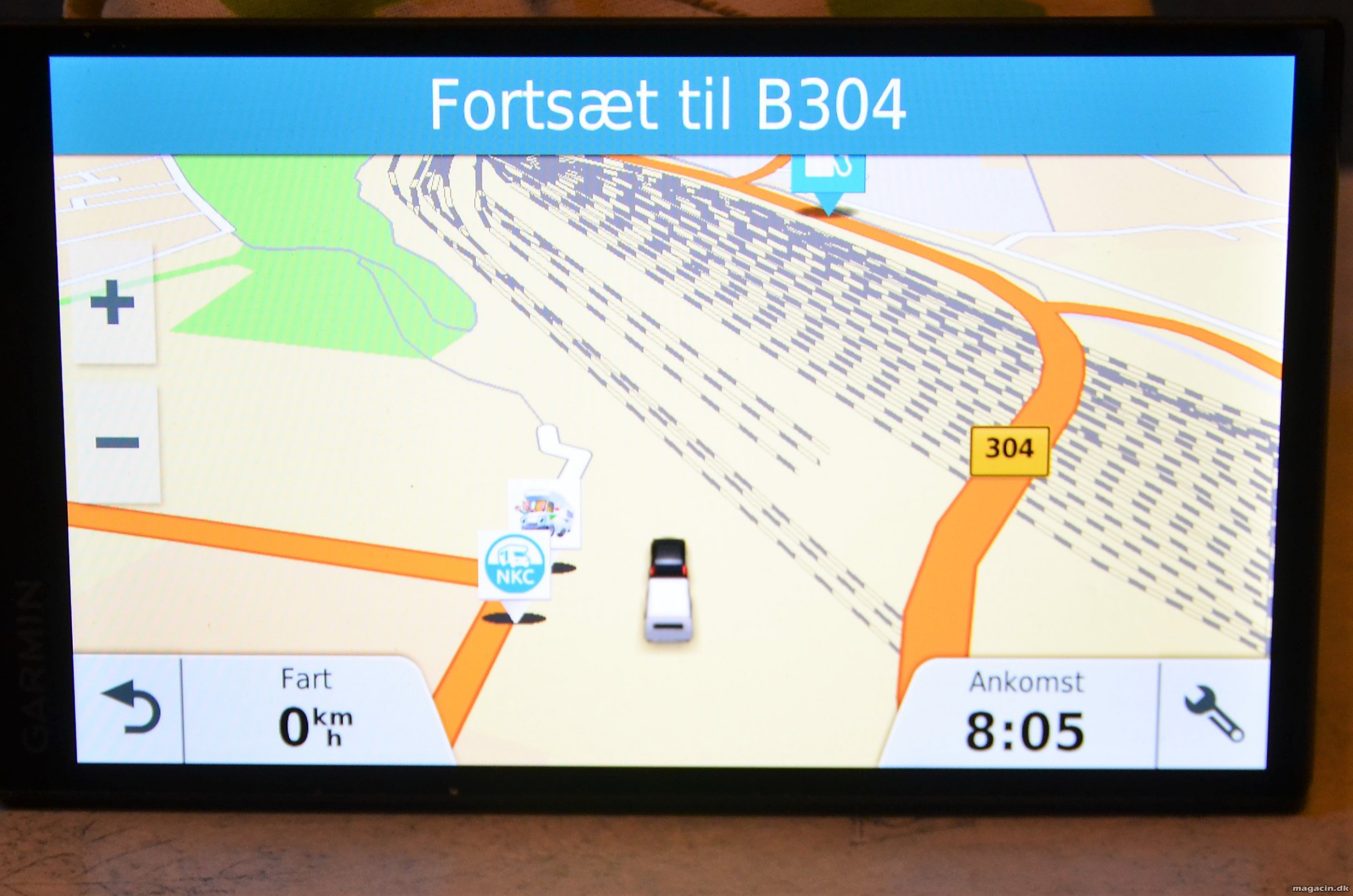 En GPS med mange nyttige og smarte funktioner