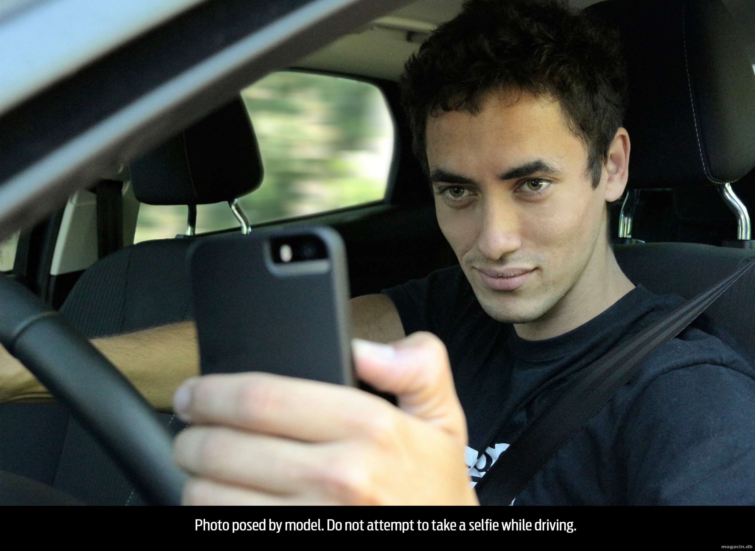 Har du taget en “selfie” bag rattet?