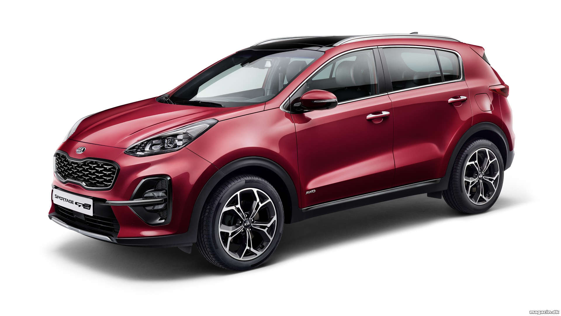 Her er de første billeder af den nye KIA Sportage