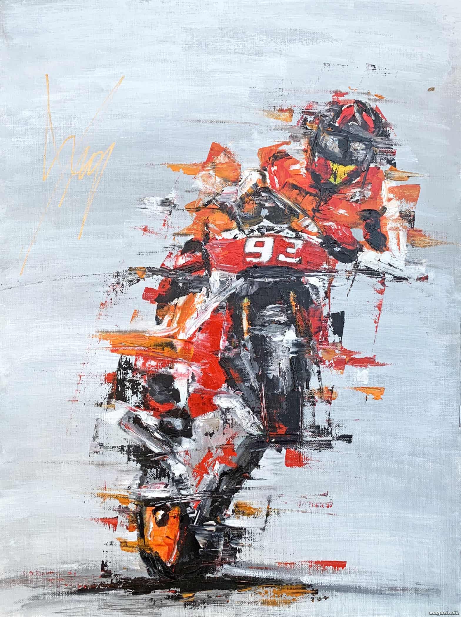 Kunst kun motorcyklister forstår