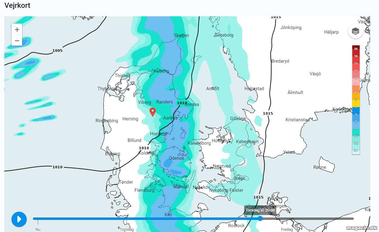 Sådan undgår du at køre i regn