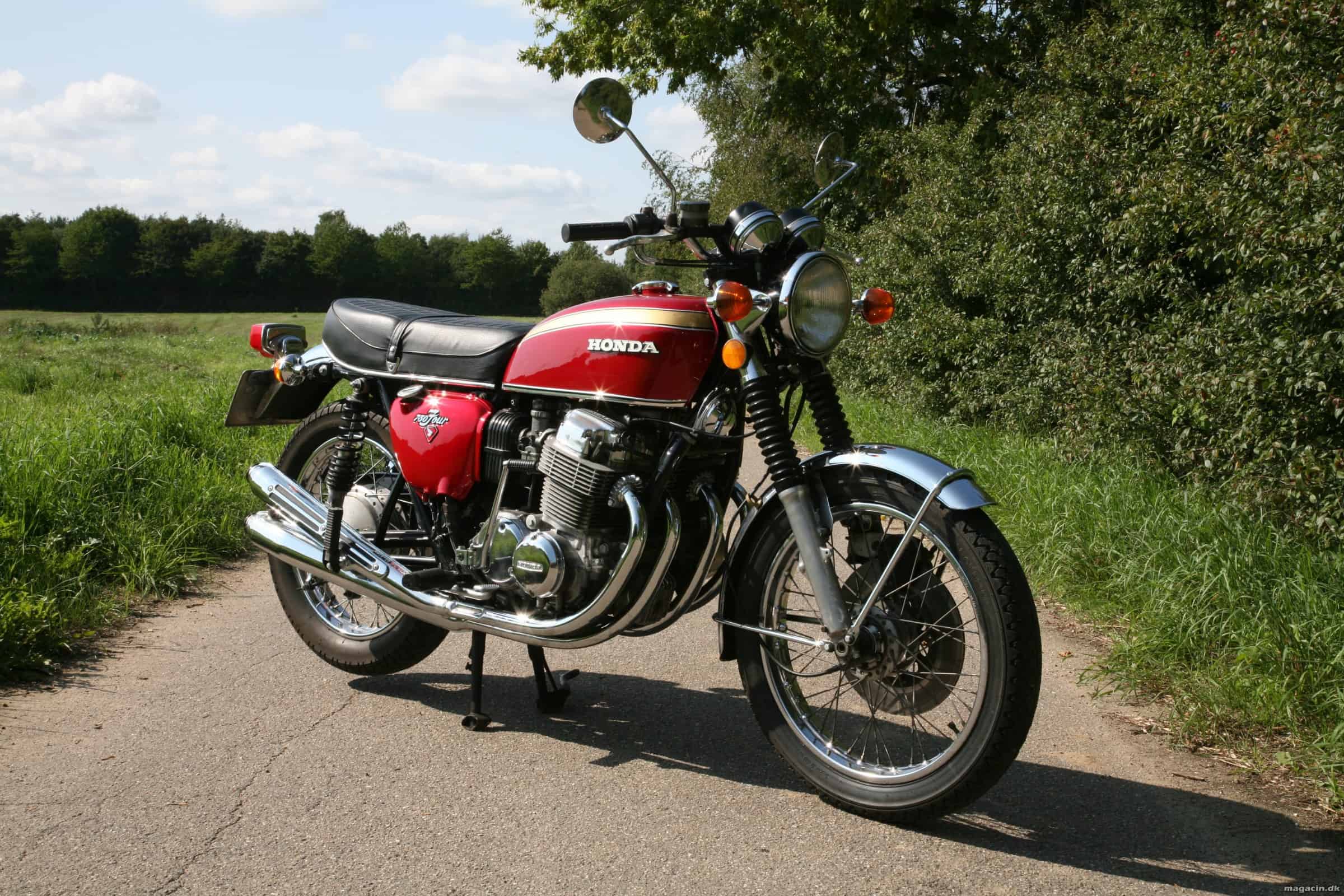 paritet Koordinere kranium Historiske motorcykler: Honda CB 750 Four