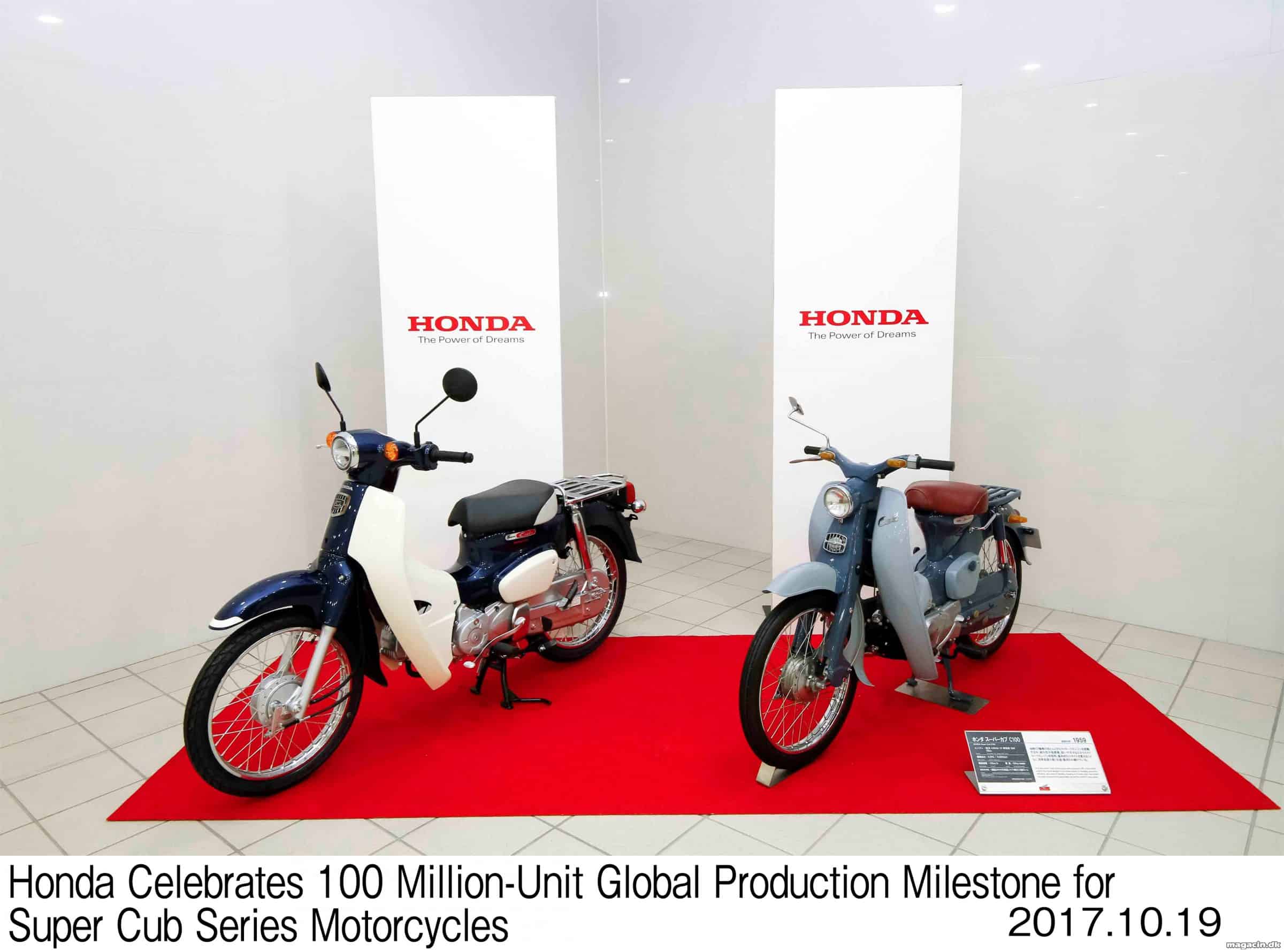 Honda-klassiker runder 100 millioner milepæl