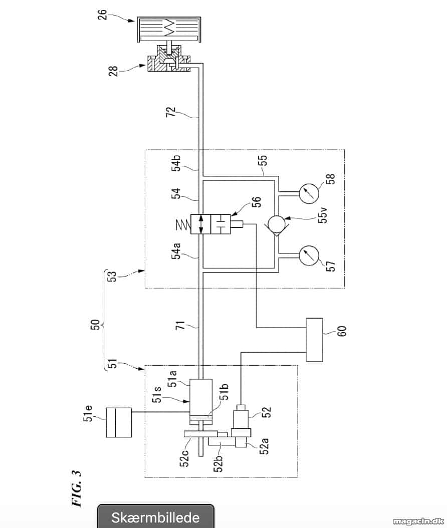 Patent: Semi-automatisk kobling fra Honda
