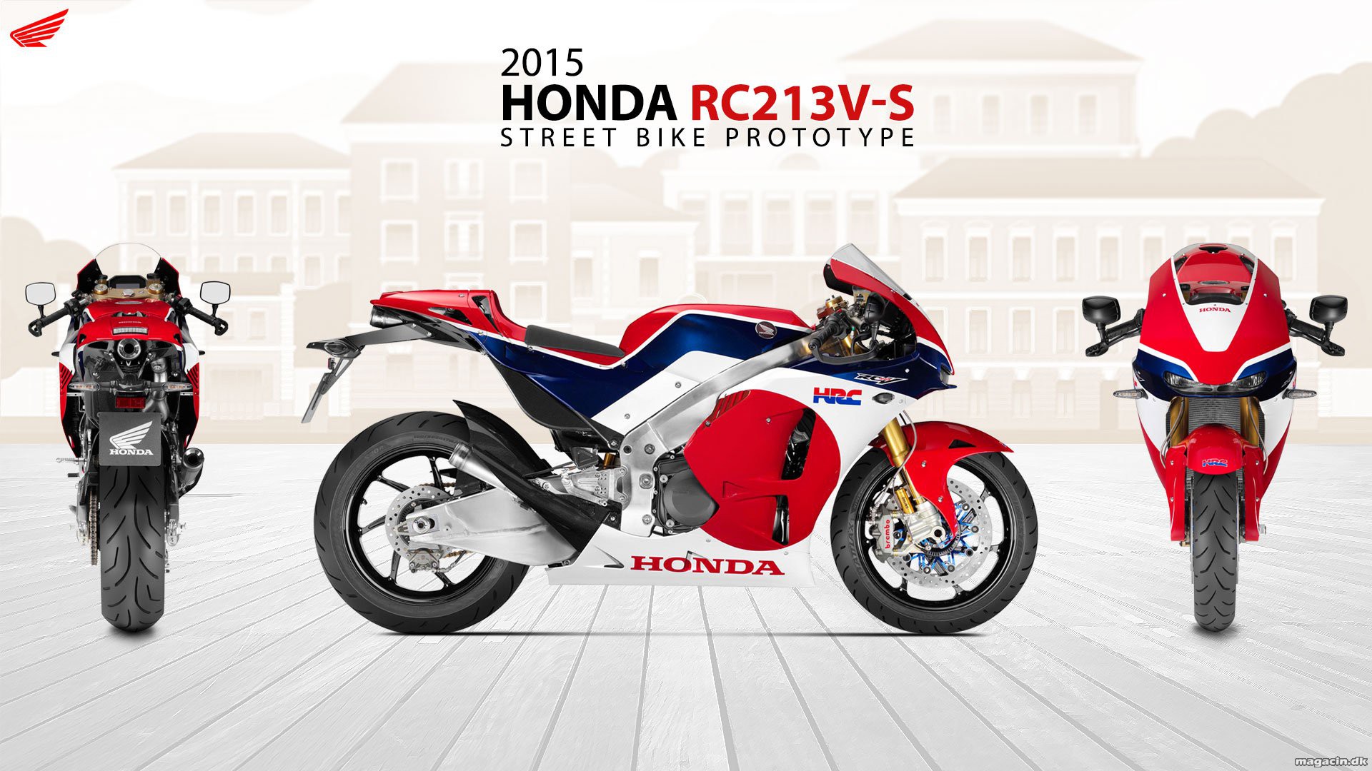 Honda RC213V-S starter nu i produktion