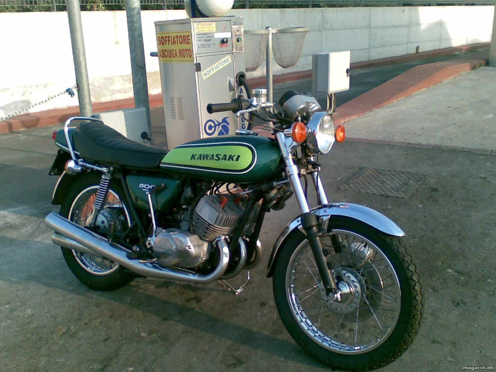 symbol niveau Misforstå I 1969 kom Kawasaki med deres H1 MachIII 500ccm