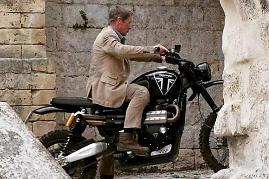 James Bond kører Triumph i næste film