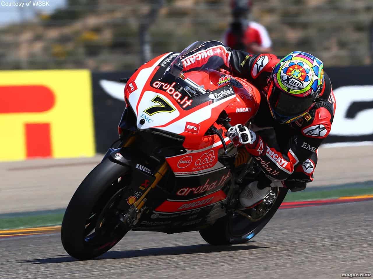 Chaz Davies vinder dobbelt superbike på Aragon