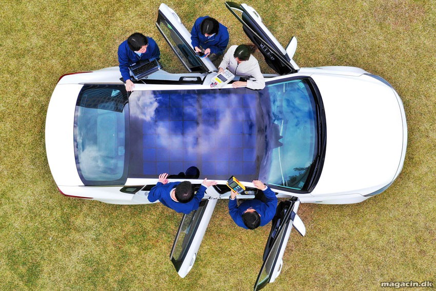 KIA og Hyundai præsenterer solpaneler som drivmiddel til fremtidens miljøvenlige biler
