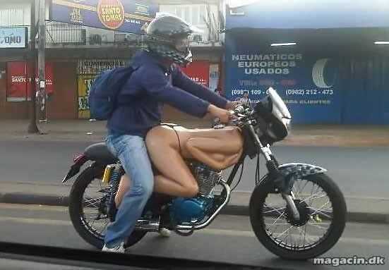 Kvinder og motorcykler !