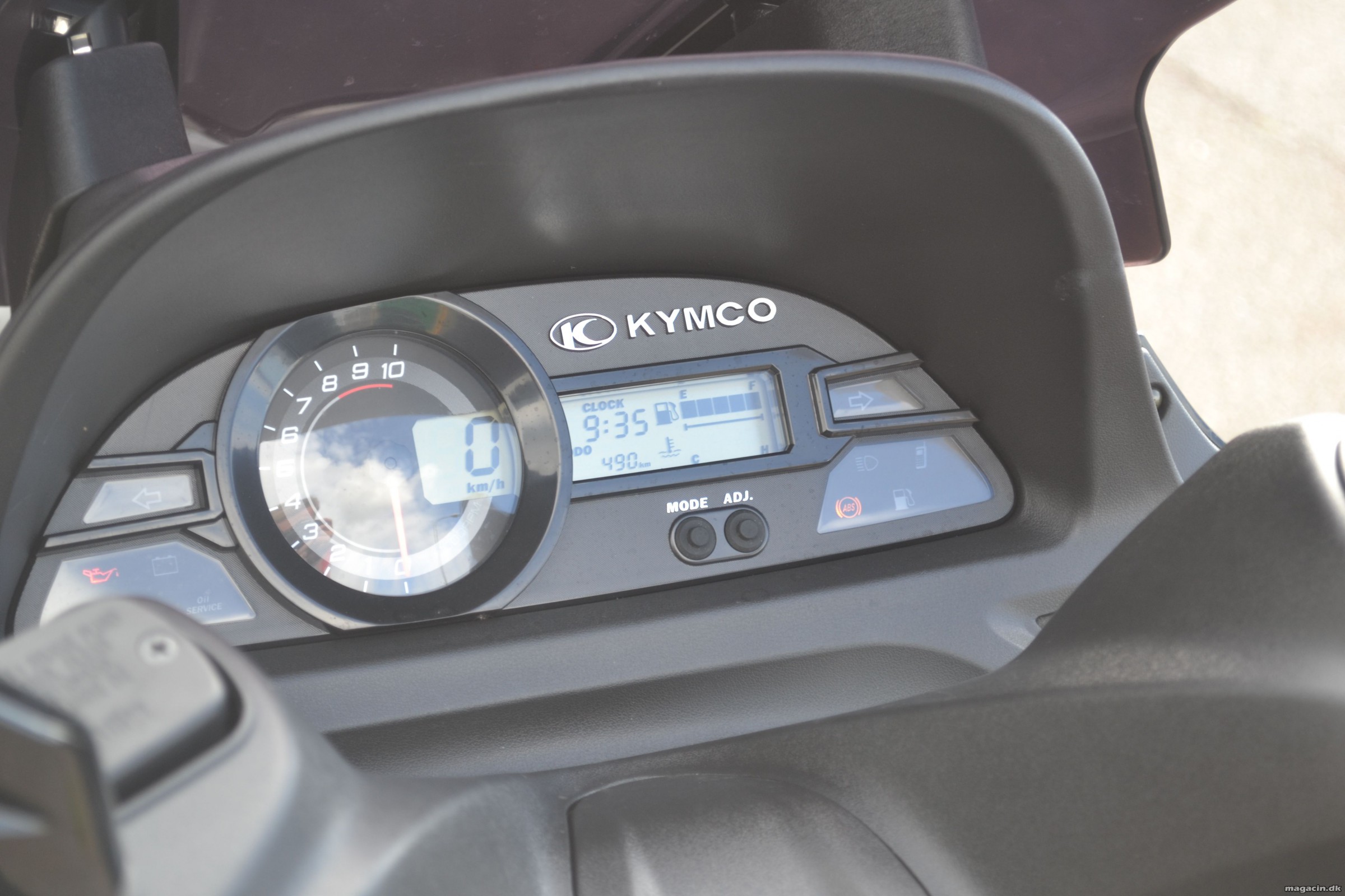 Test: 2015 Kymco Xciting 400i – Maxi på den fede måde
