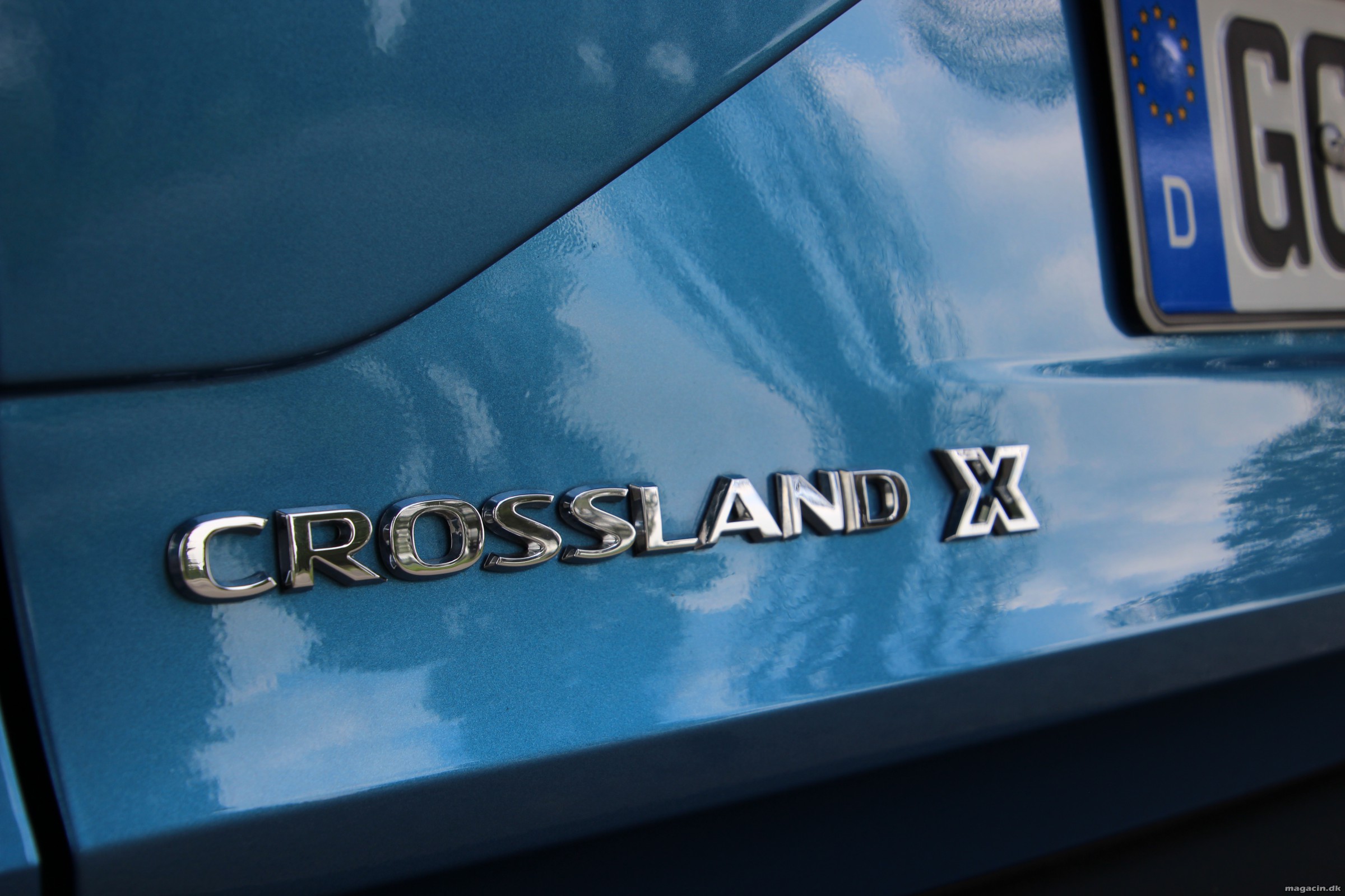 Danmarkspremiere: Magacin prøvekører Crossland X fra Opel