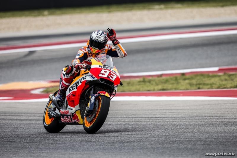 Marquez tager sin 6. sejr i streg på COTA