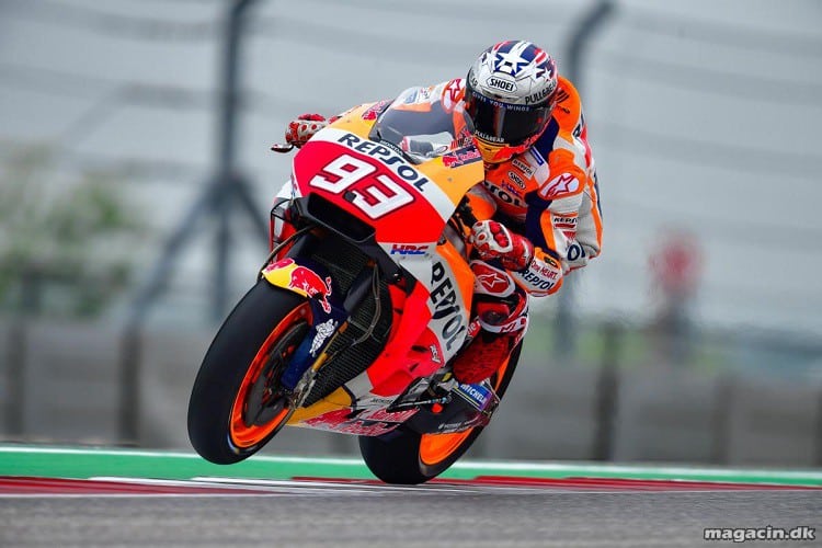 Marquez tager sin 6. sejr i streg på COTA
