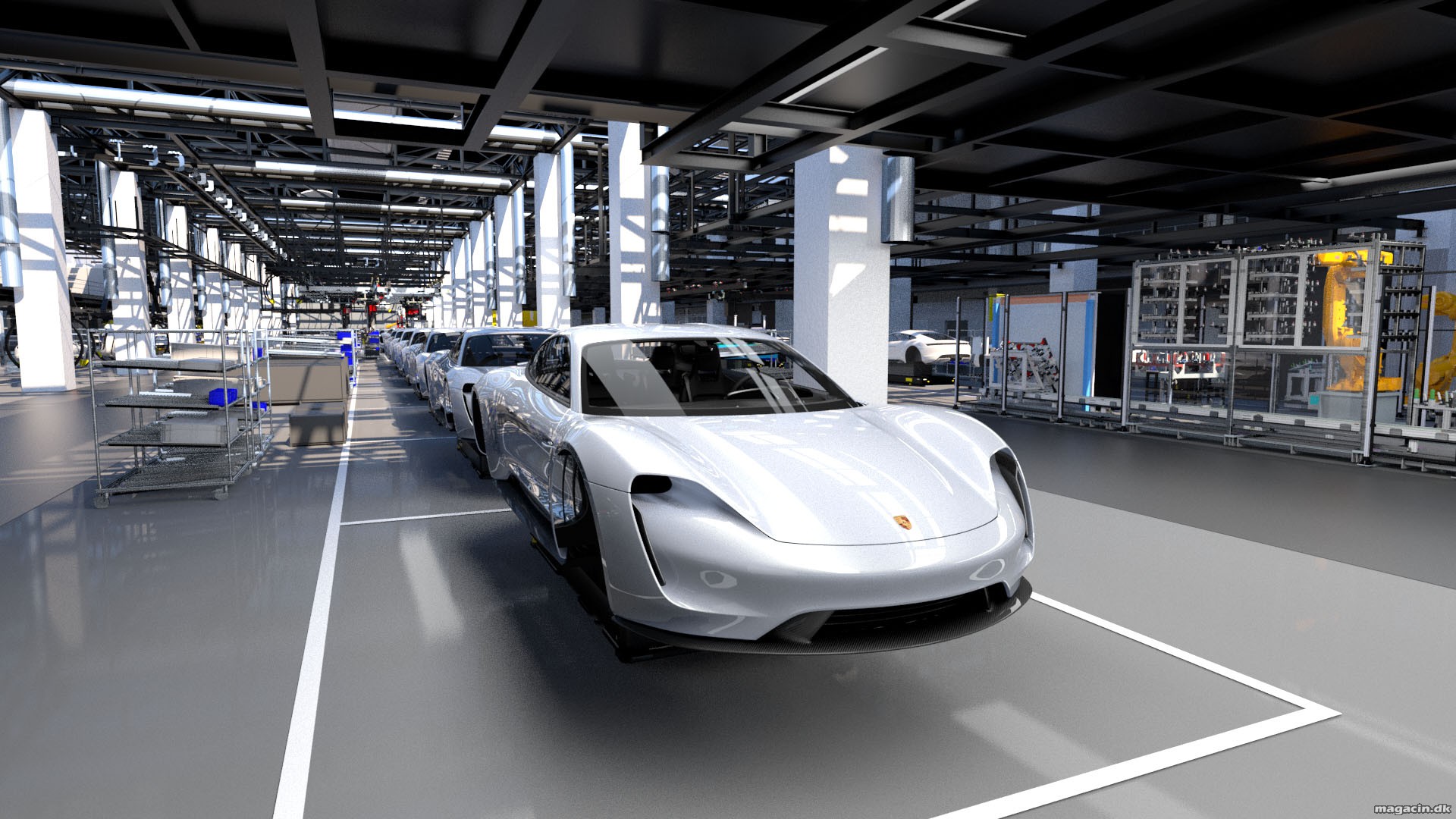 Med Taycan går Porsche ind i den elektriske tidsalder