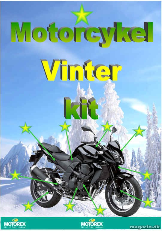 Motorcykel vinterkits