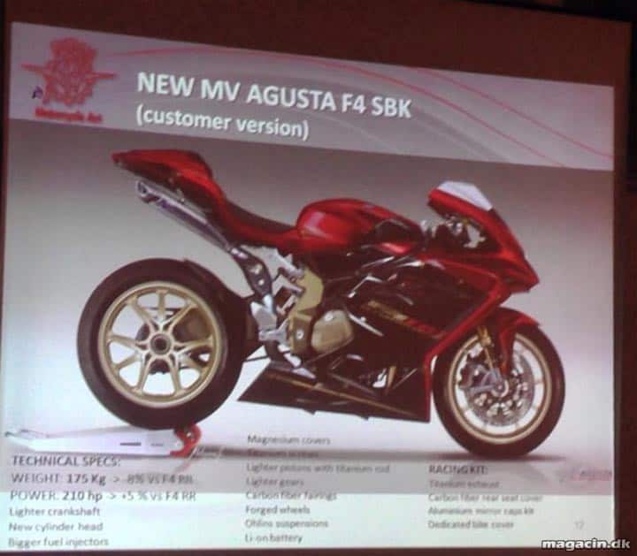 MV Agusta vil tæve de store
