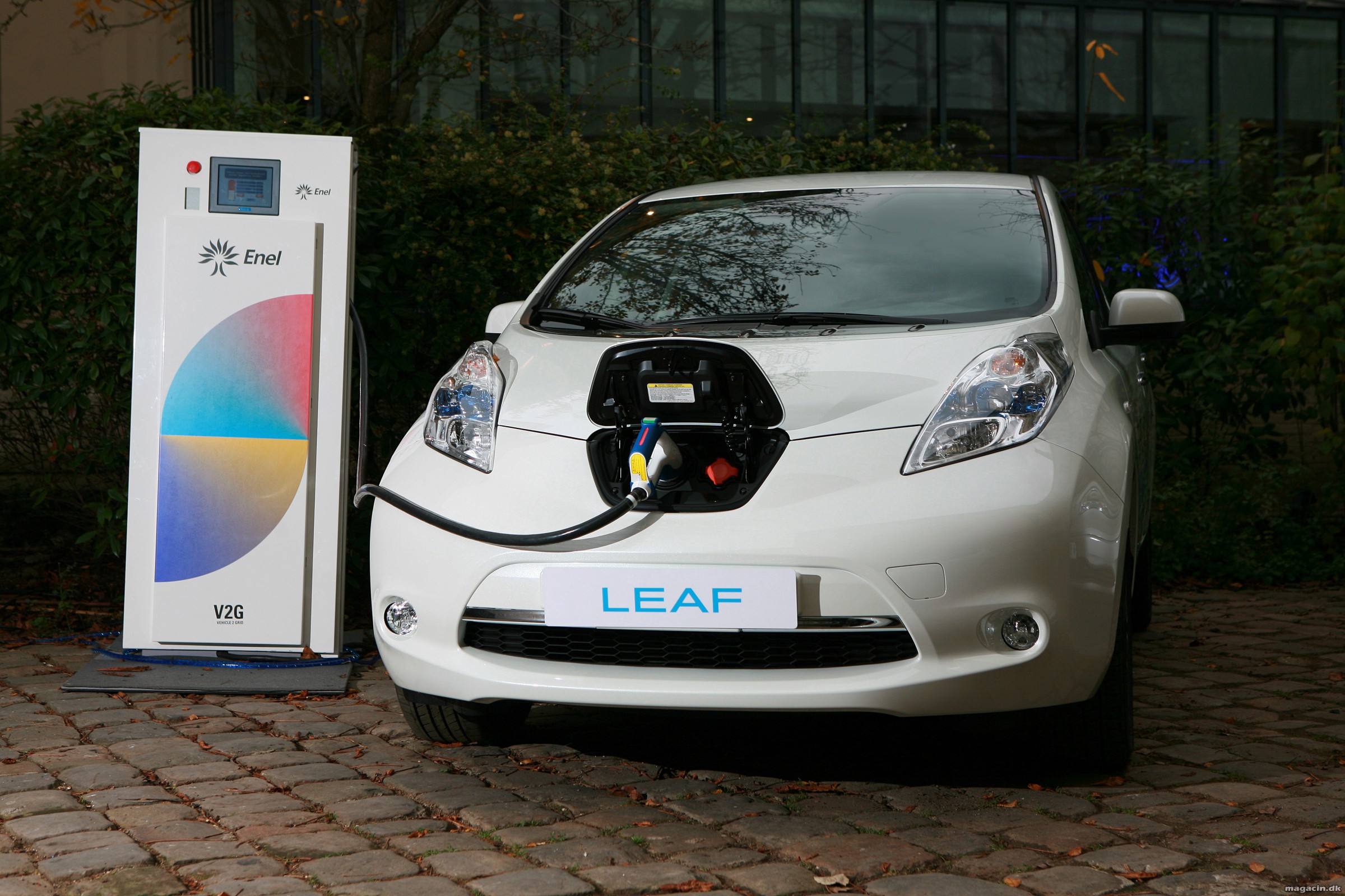Nissan og Enel: elbiler til energikilder