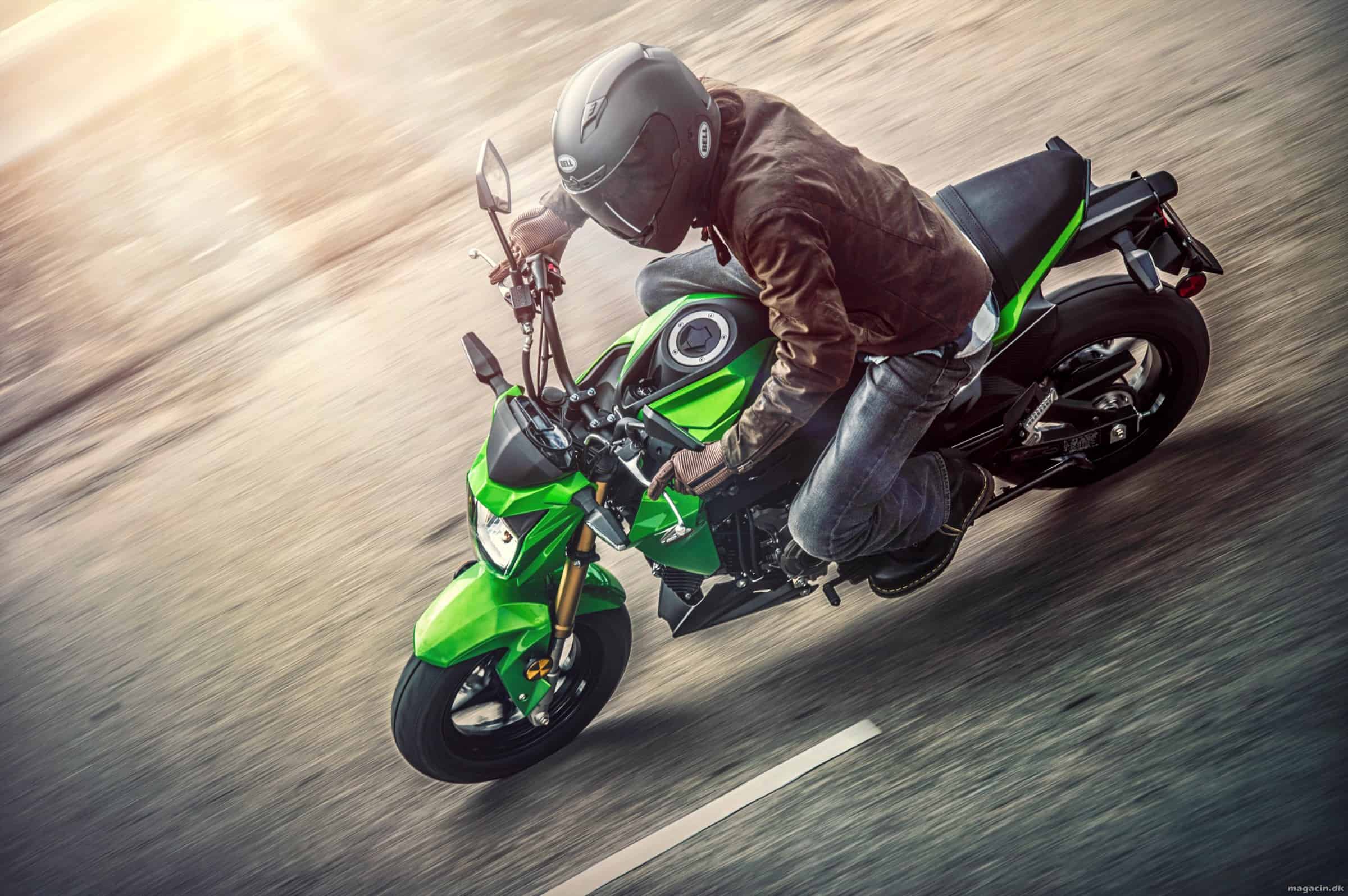 Pastor Diskutere Information Ny darling fra Kawasaki - Z125 PRO - 11KW - 2017