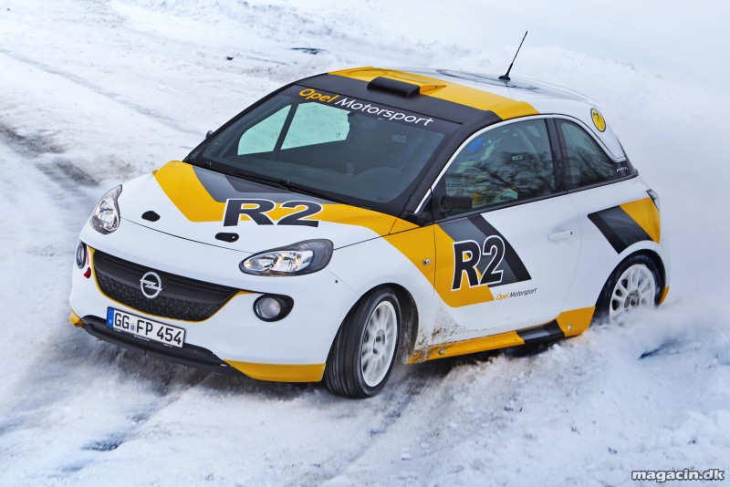 Opel ADAM klar til europæisk rally