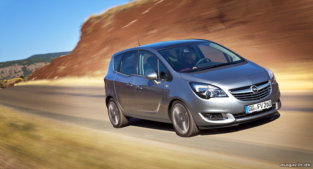 Opel Meriva med nye motorer