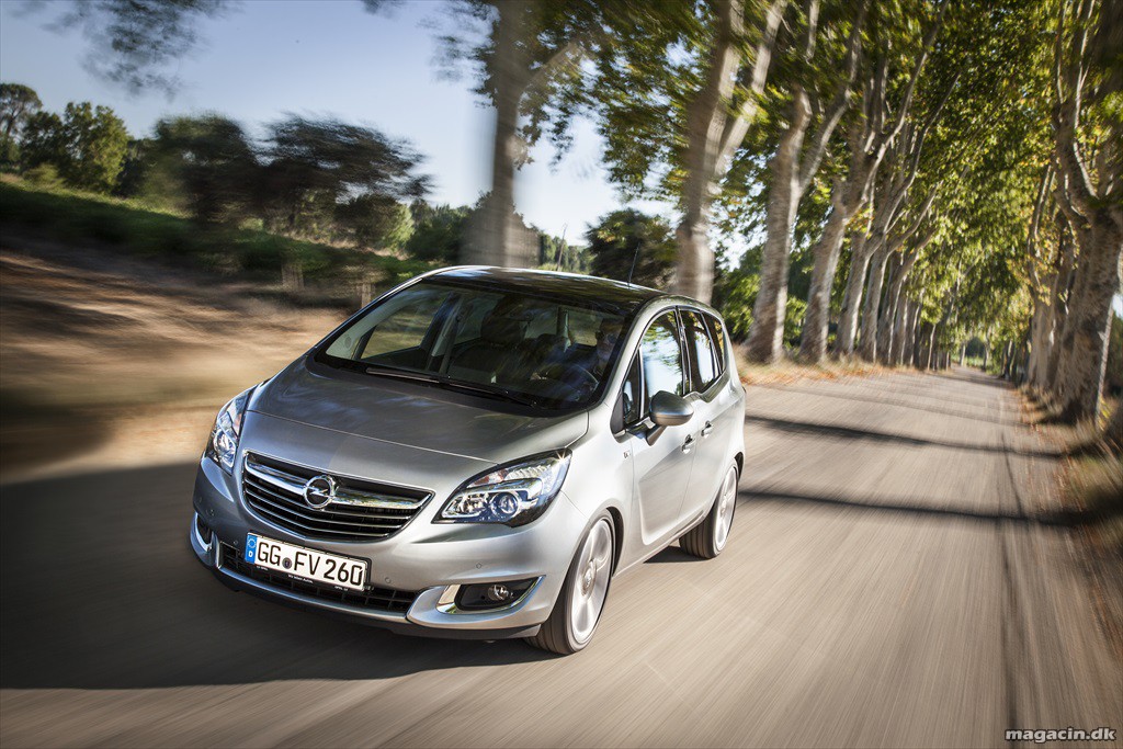 Opel Meriva med nye motorer