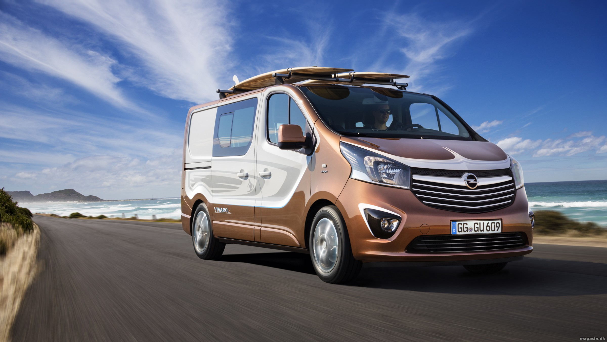 Opel Vivaro Surf Concept er surfernes våde drøm