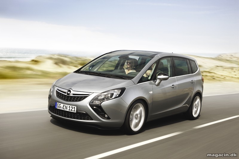 Opel Zafira Tourer med mere komfort og udstyr