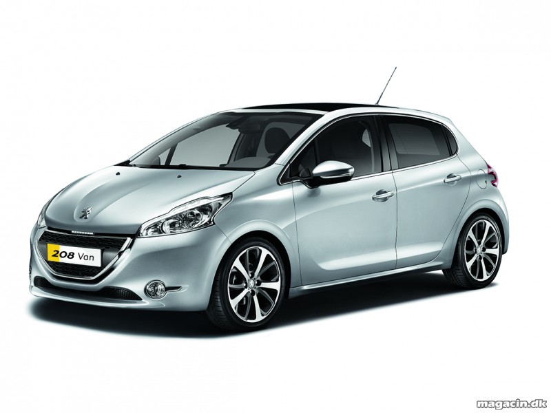 Peugeot 208 Van 79.990 kr, køreglæde i arbejdslivet