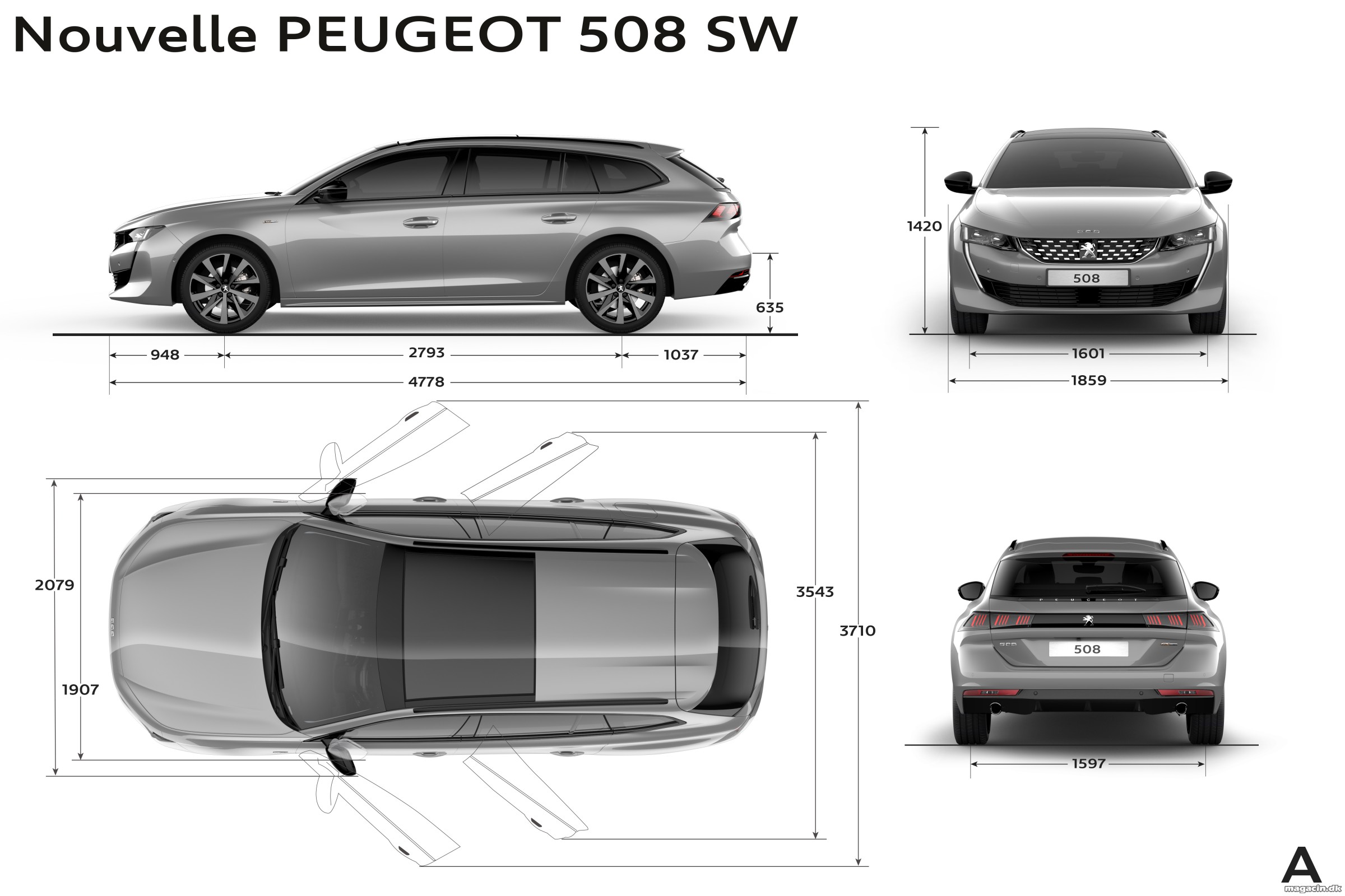 Peugeot hæver barren med ny 508 SW