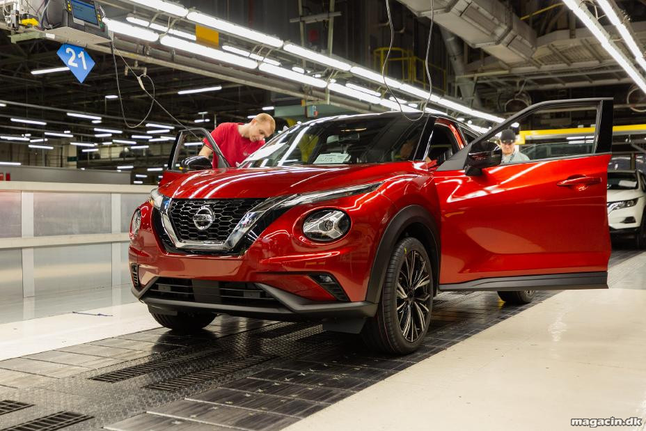 Produktionsstart på Ny Nissan Juke