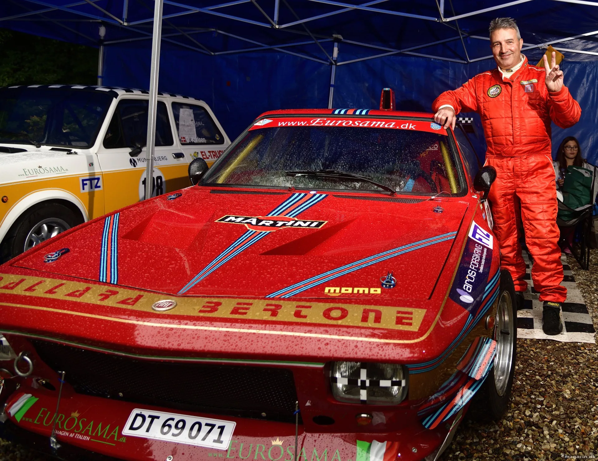 Regn kunne ikke stoppe motorløb