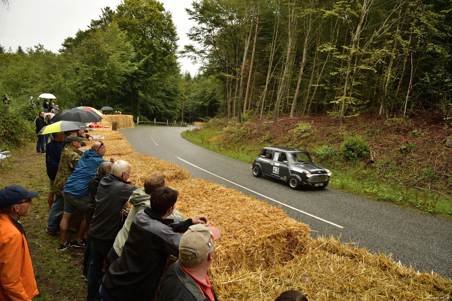 Regn kunne ikke stoppe motorløb