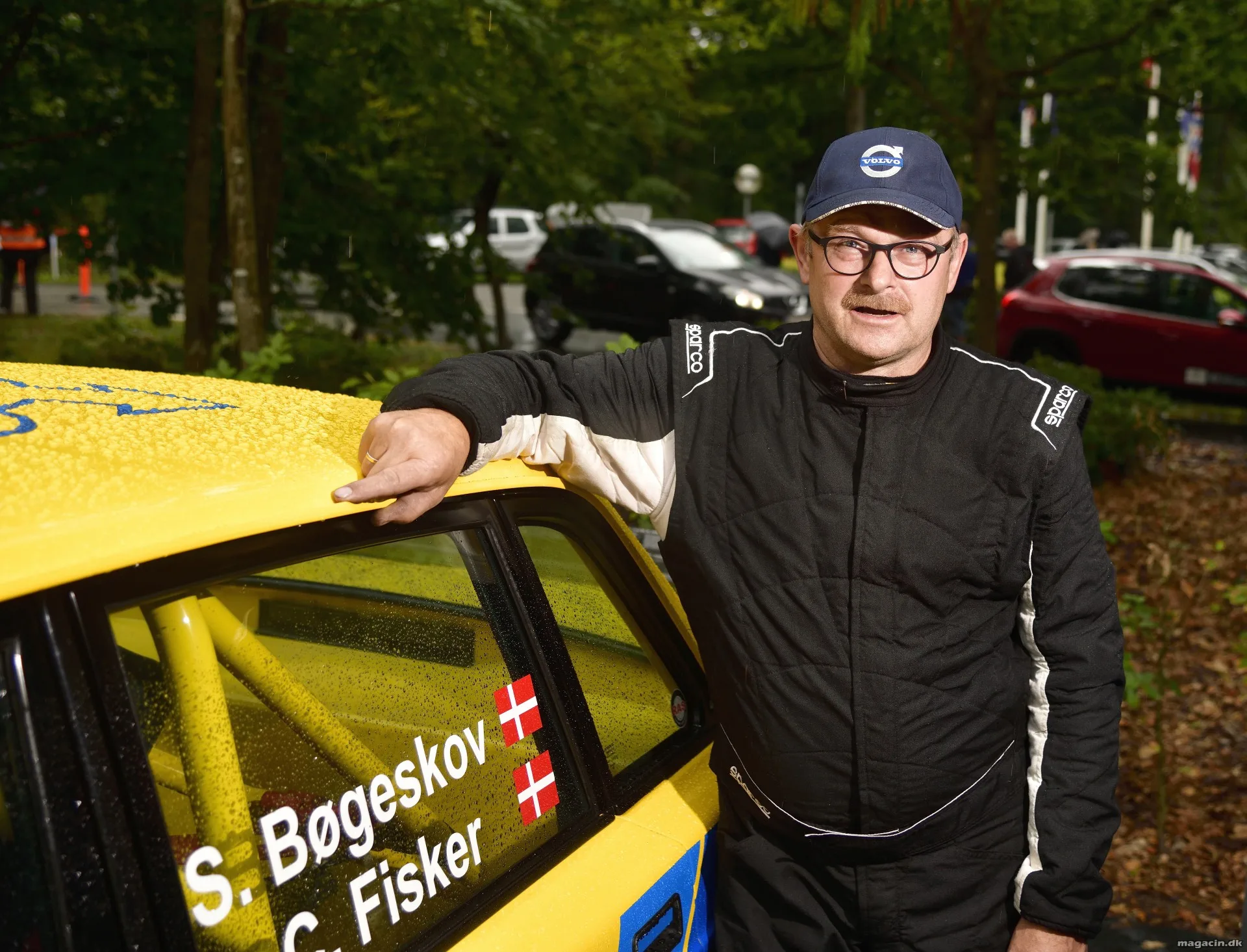 Regn kunne ikke stoppe motorløb