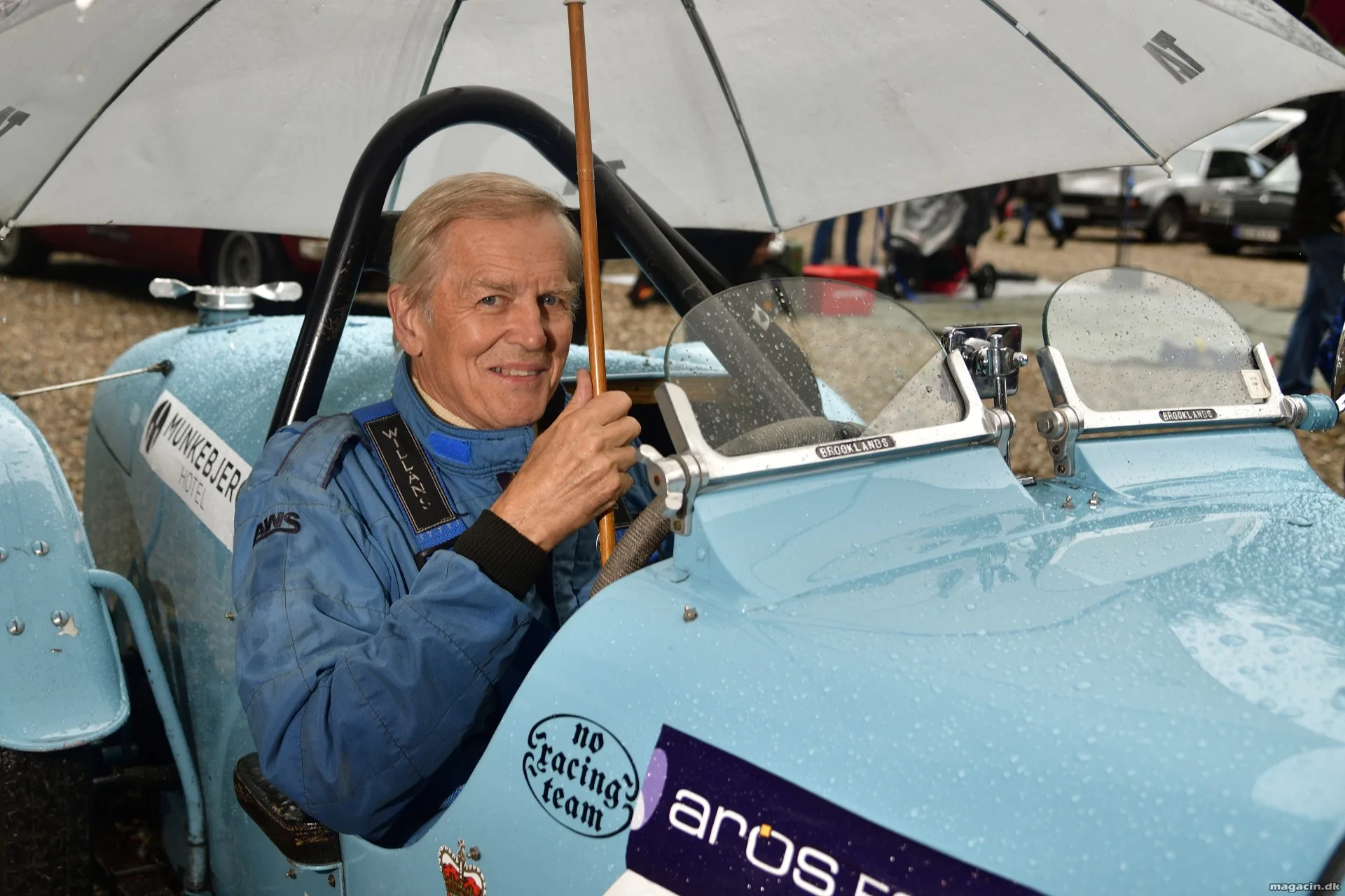 Regn kunne ikke stoppe motorløb