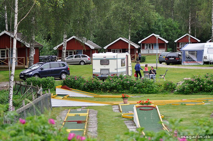 Børnevenlig campingferie i Sverige