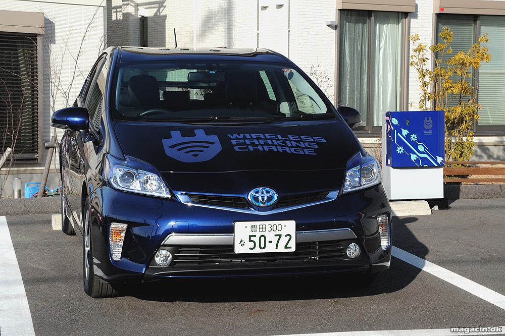 Toyota tester trådløs opladning af biler