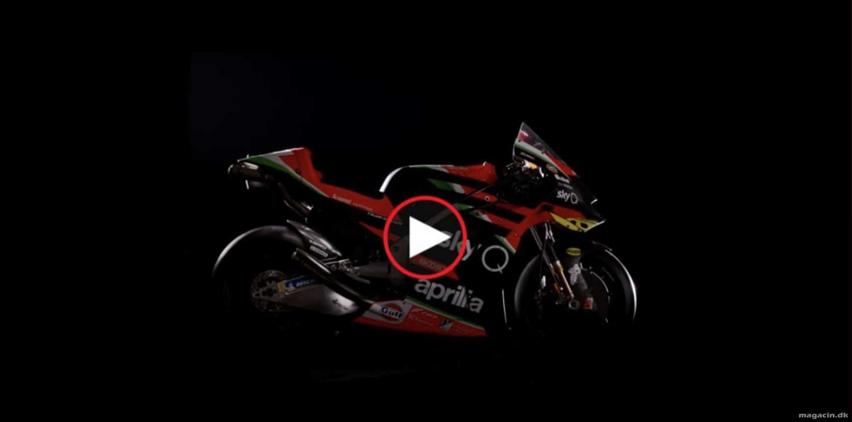 Tæt på Aprilia's 2020 MotoGP racer