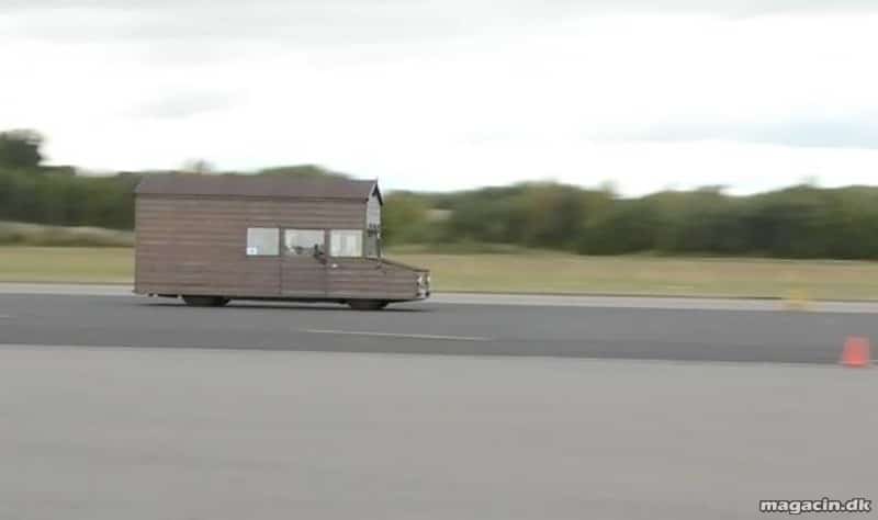 Video: Verdens hurtigste lokum, skur og indkøbsvogn