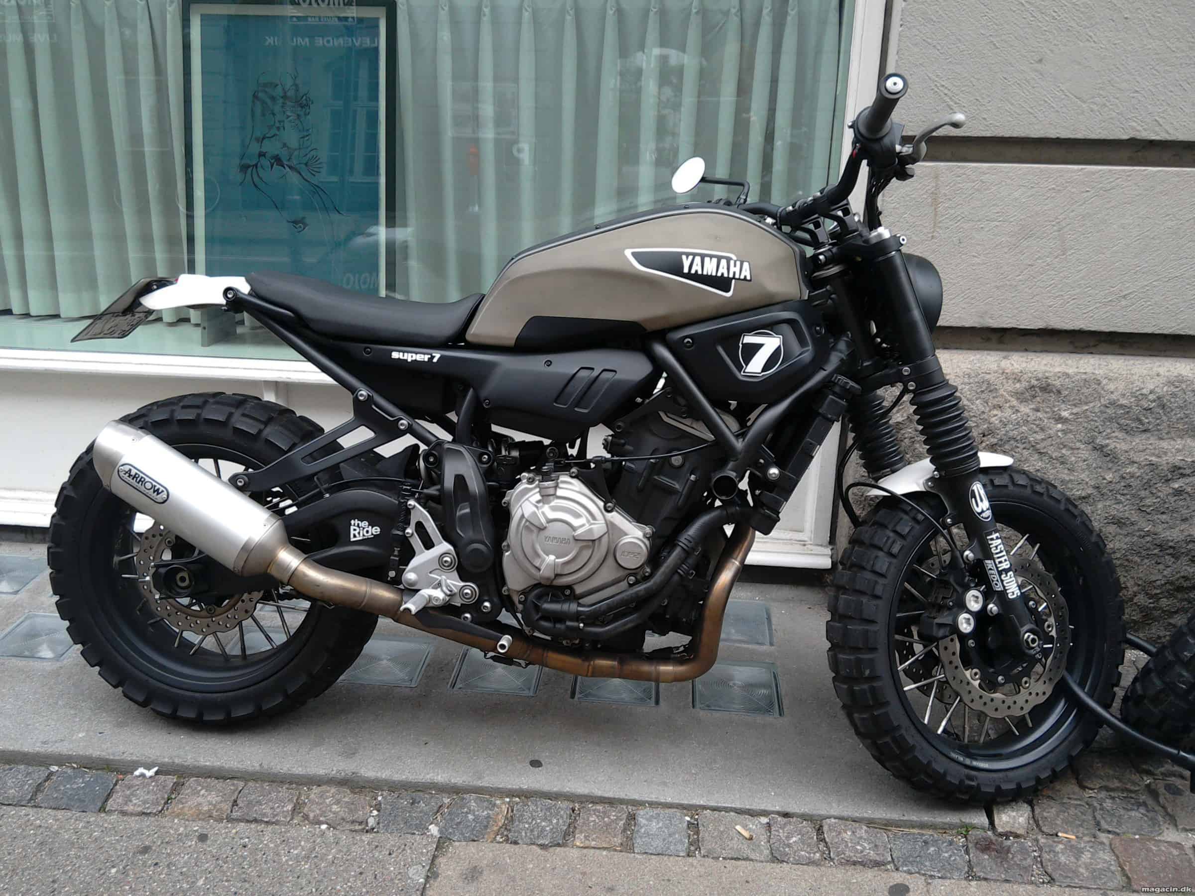 Yamaha XSR 700 og MT-07 Scrambler