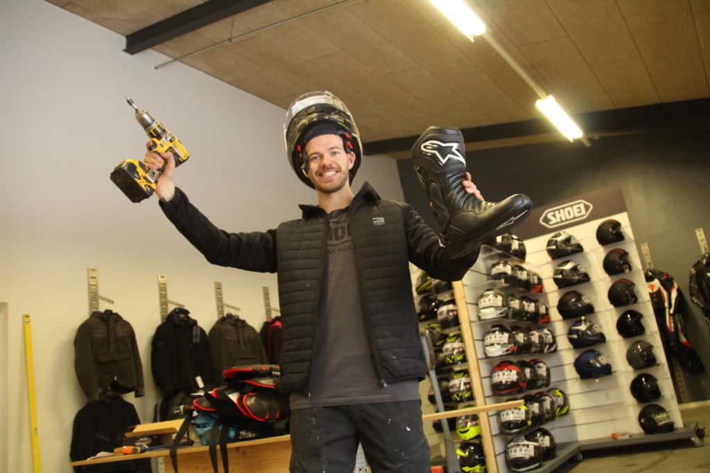 det kan passage defekt Ejlskovs MC Udstyr satser stort - MagaCin