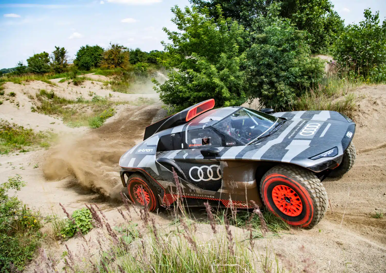 Fremtidens tech testes ved Dakar Rally